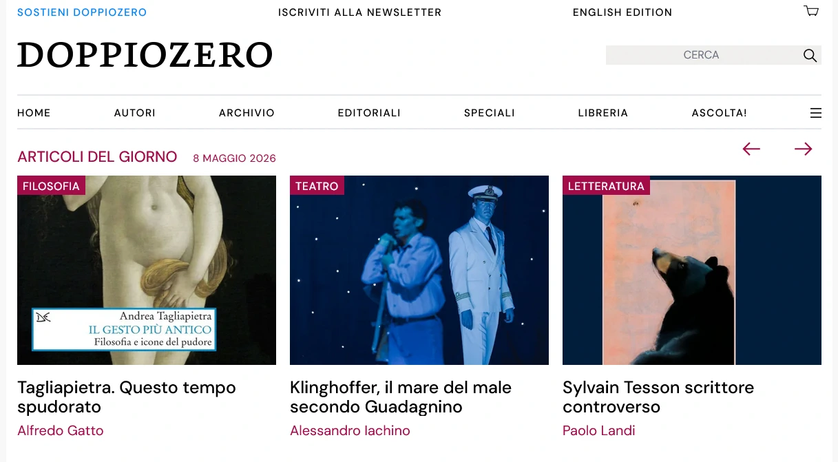 Doppiozero