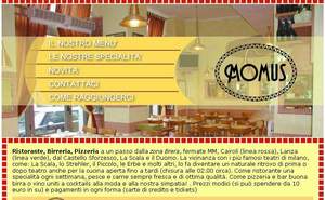 homepage sito momus